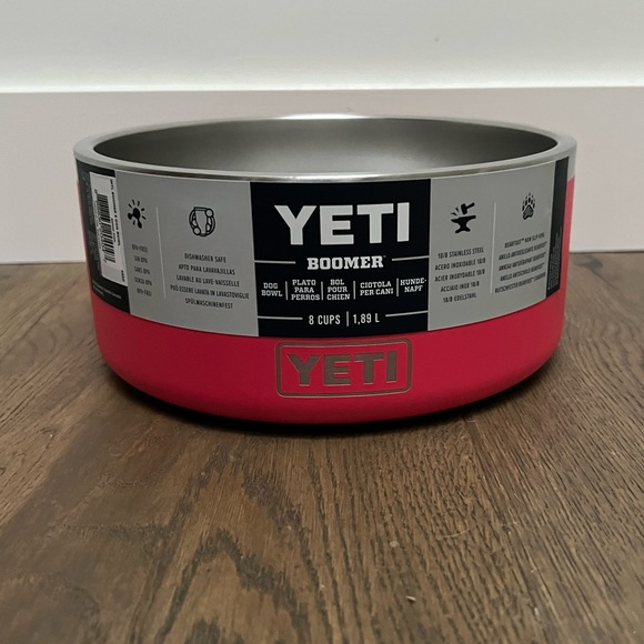 YETI Boomer 8 Dog Bowl, Bimini Pink- NWT - Picture 2 of 8